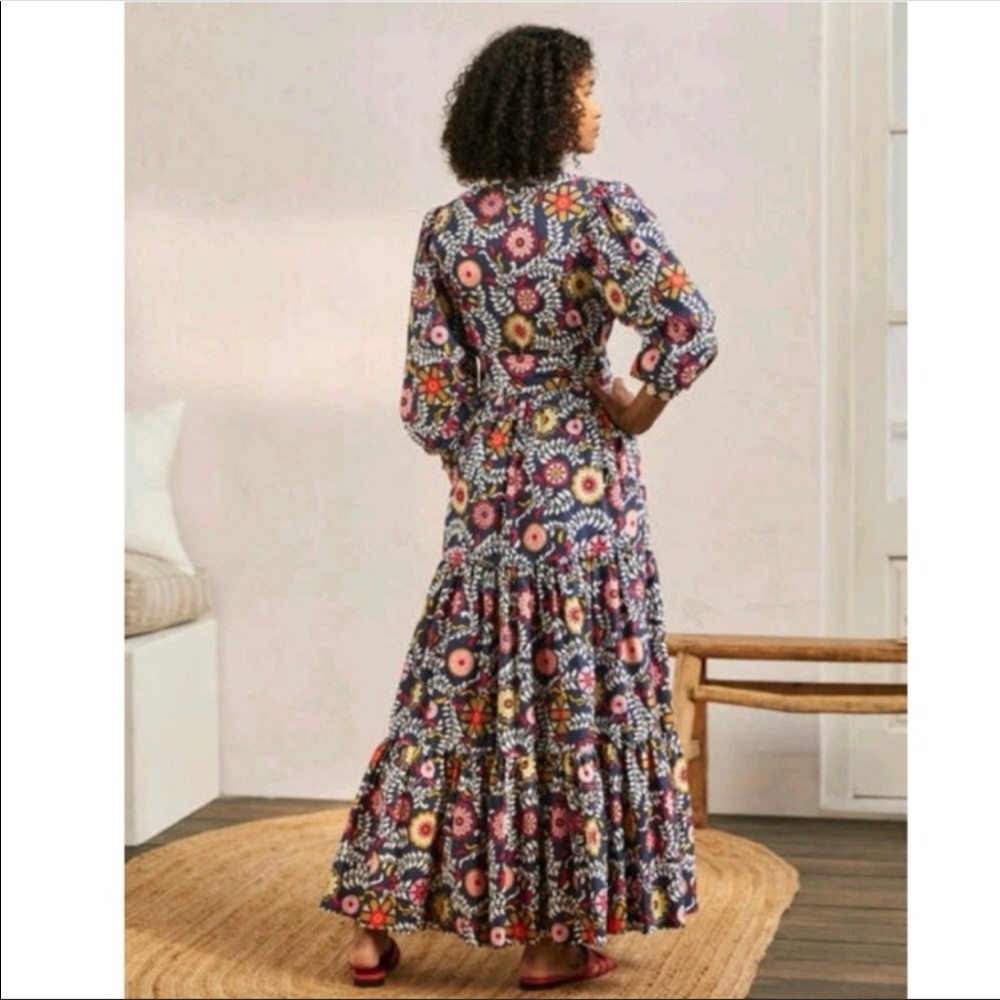 Boden Ava Floral Cotton Maxi Dress - Picture 2 of 16